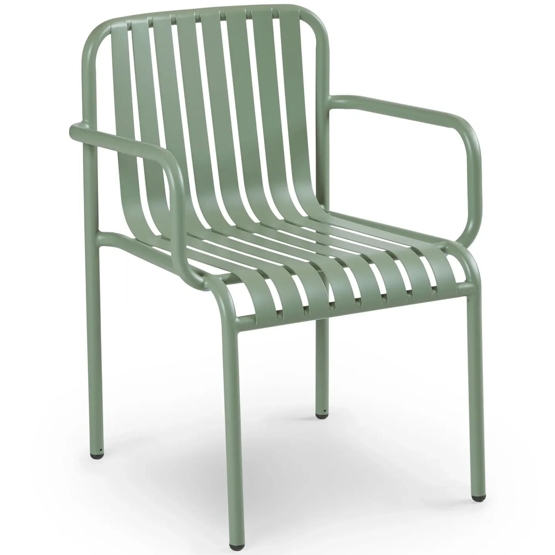 Sarek Outdoor Stackable Dining Armchair - Khaki Green