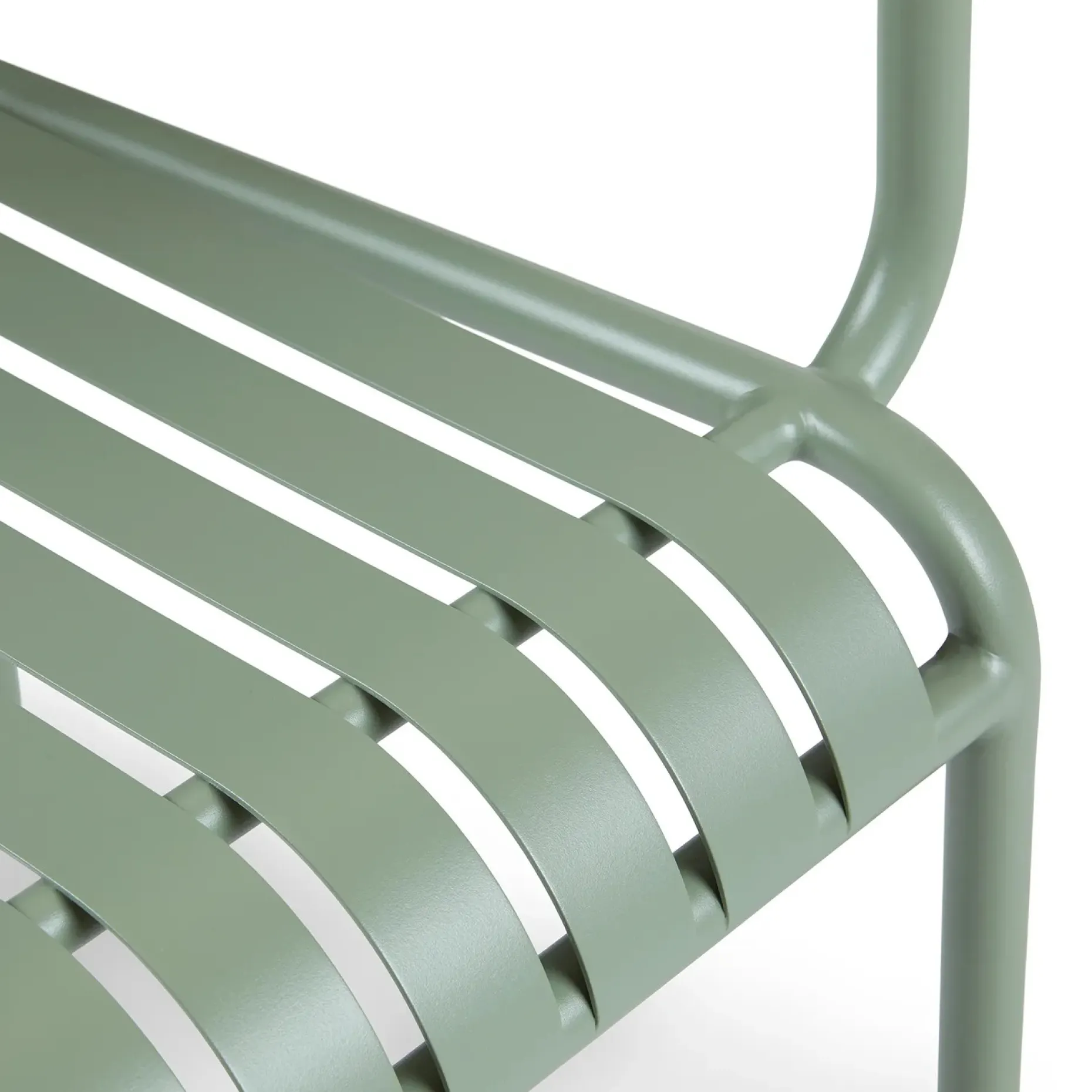Sarek Outdoor Stackable Dining Armchair - Khaki Green