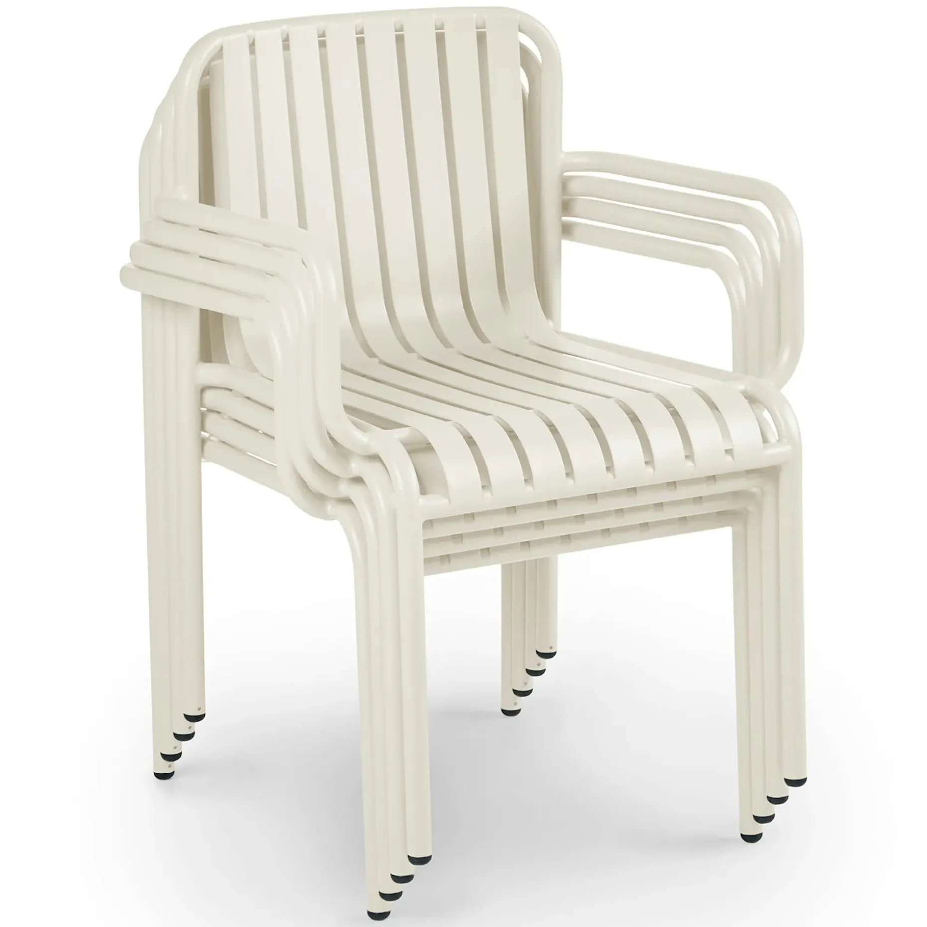 Sarek Outdoor Stackable Dining Armchair - Taupe