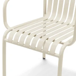 Sarek Outdoor Stackable Dining Armchair - Taupe