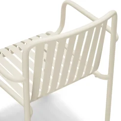 Sarek Outdoor Stackable Dining Armchair - Taupe