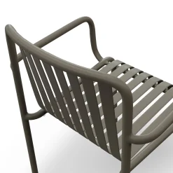 Sarek Outdoor Stackable Dining Armchair - Warm Stone