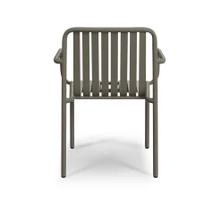 Sarek Outdoor Stackable Dining Armchair - Warm Stone