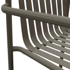 Sarek Outdoor Stackable Dining Armchair - Warm Stone