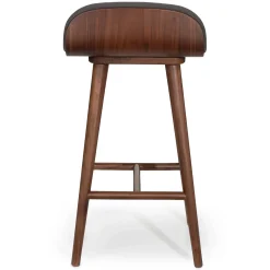 Sede Counter Stool - Walnut and Miller Gray