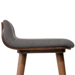 Sede Counter Stool - Walnut and Miller Gray