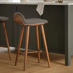 Sede Counter Stool - Walnut and Miller Gray