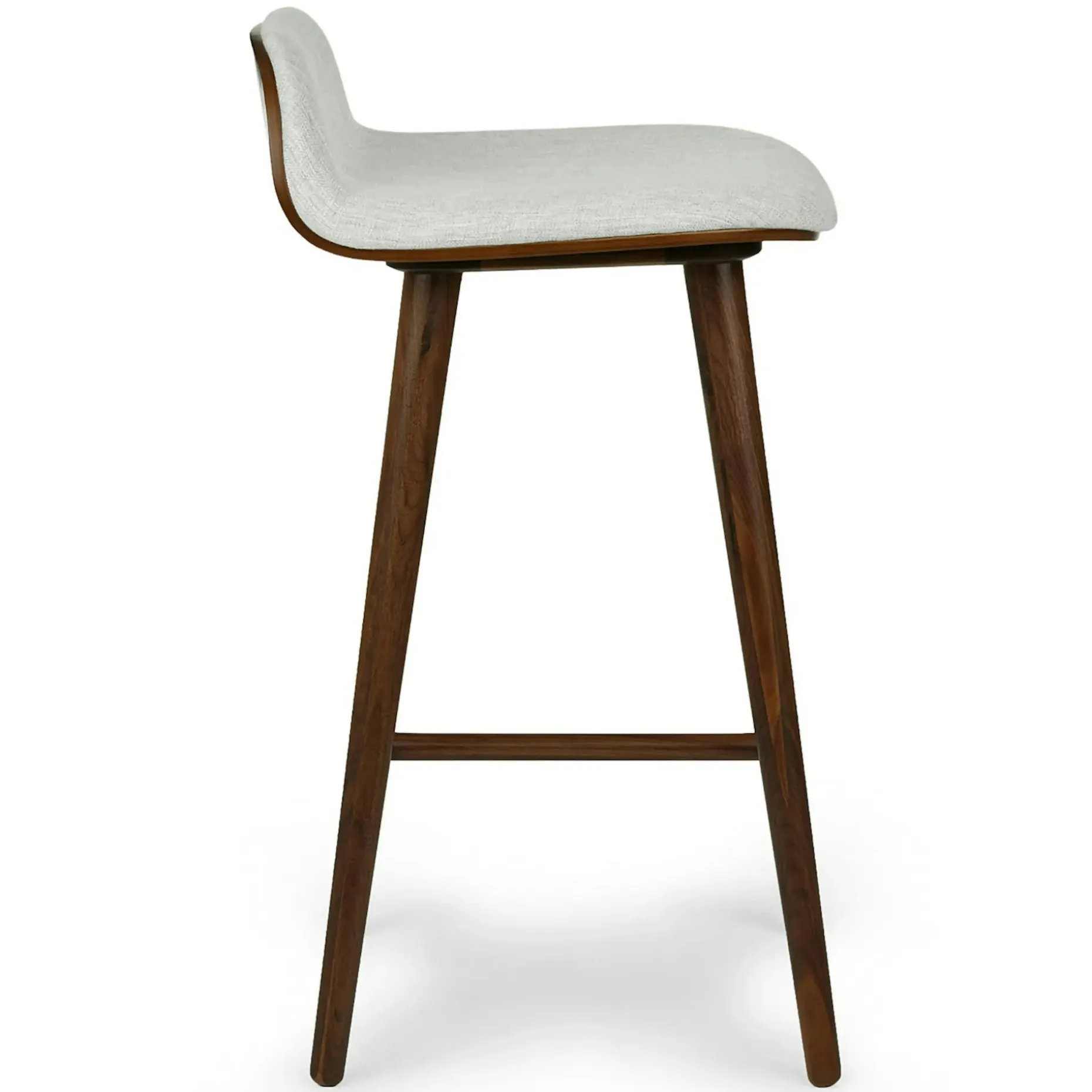 Sede Counter Stool - Walnut and Mist Gray
