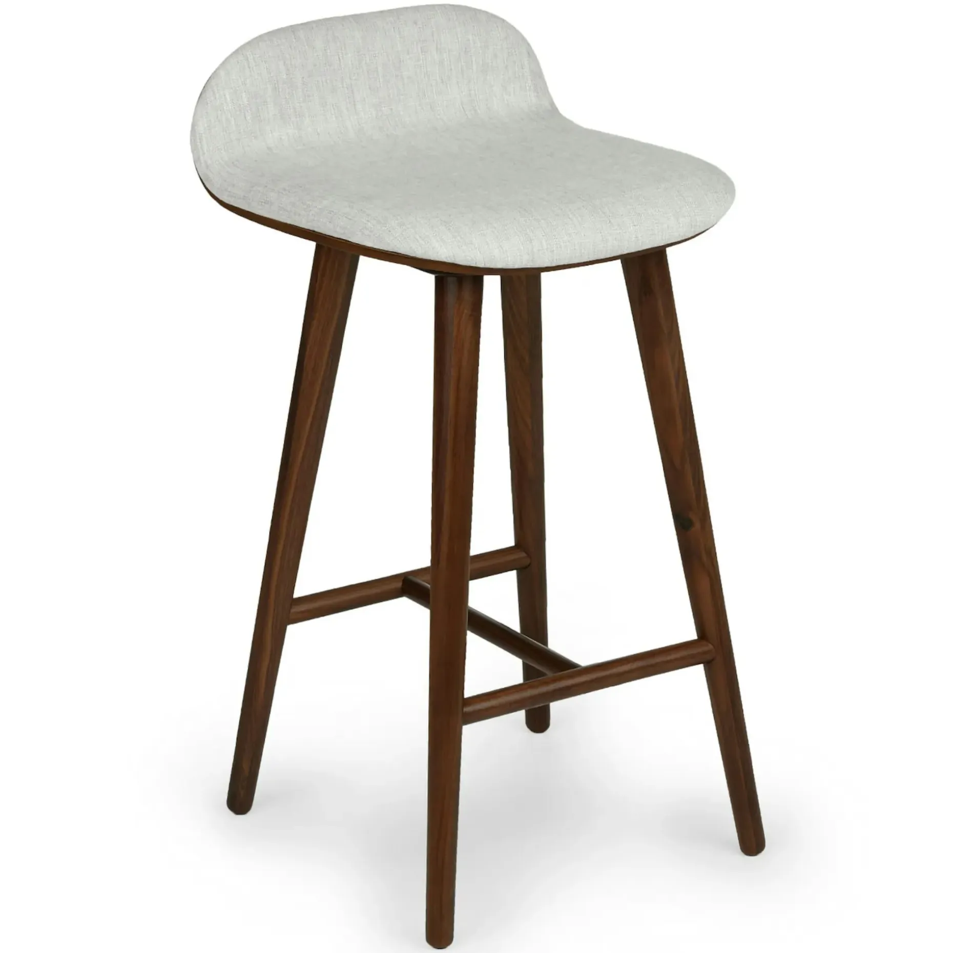 Sede Counter Stool - Walnut and Mist Gray