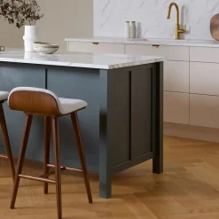 Sede Counter Stool - Walnut and Mist Gray