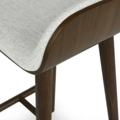 Sede Counter Stool - Walnut and Mist Gray