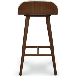 Sede Counter Stool - Walnut and Mist Gray