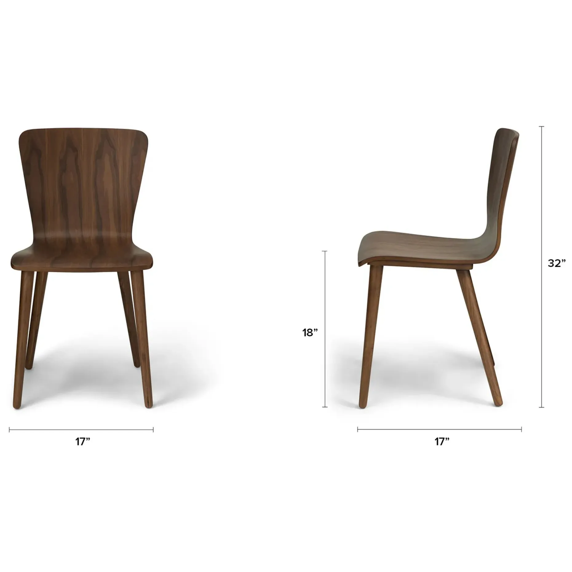 Sede Dining Chair - Walnut