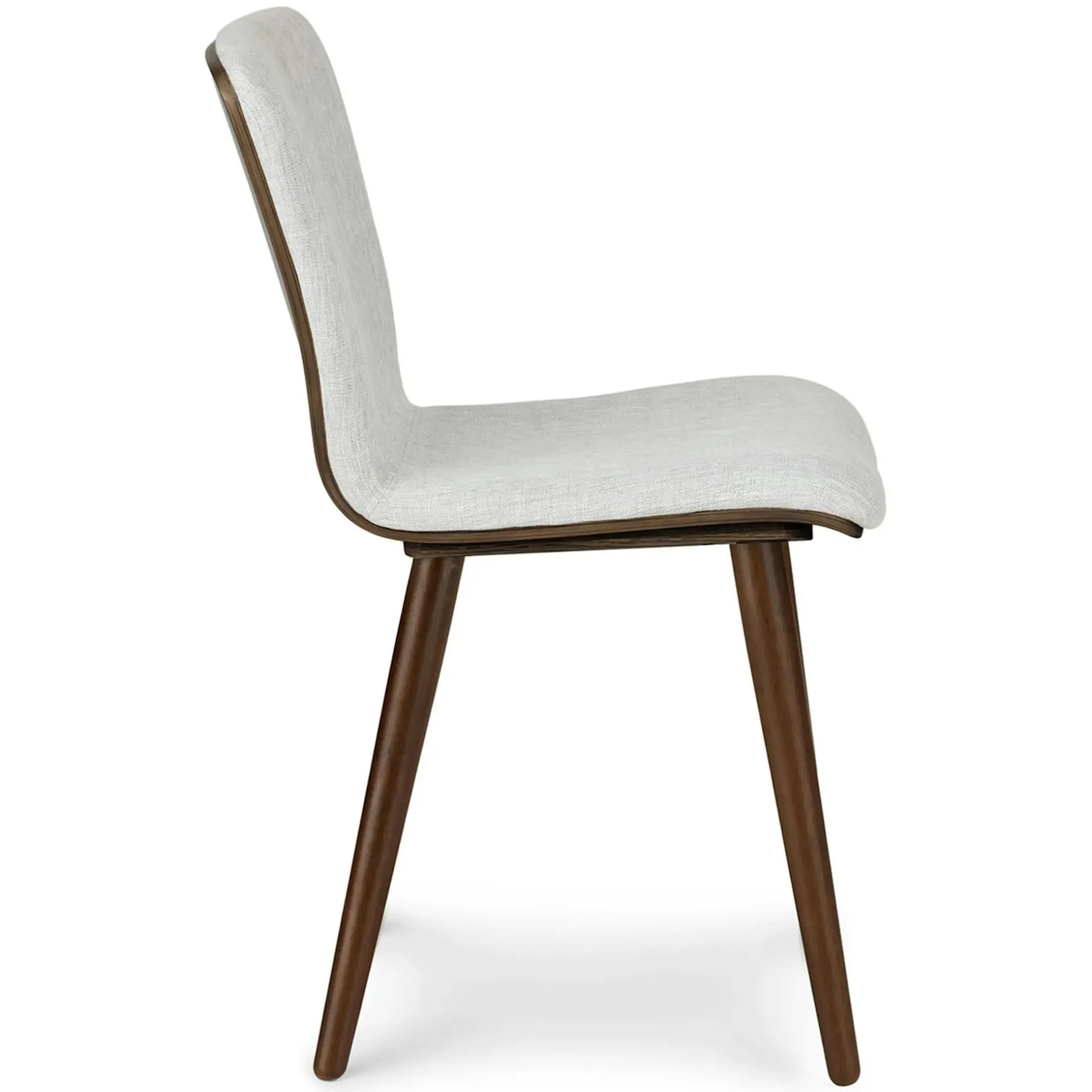 Sede Dining Chair - Walnut and Mist Gray