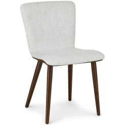 Sede Dining Chair - Walnut and Mist Gray