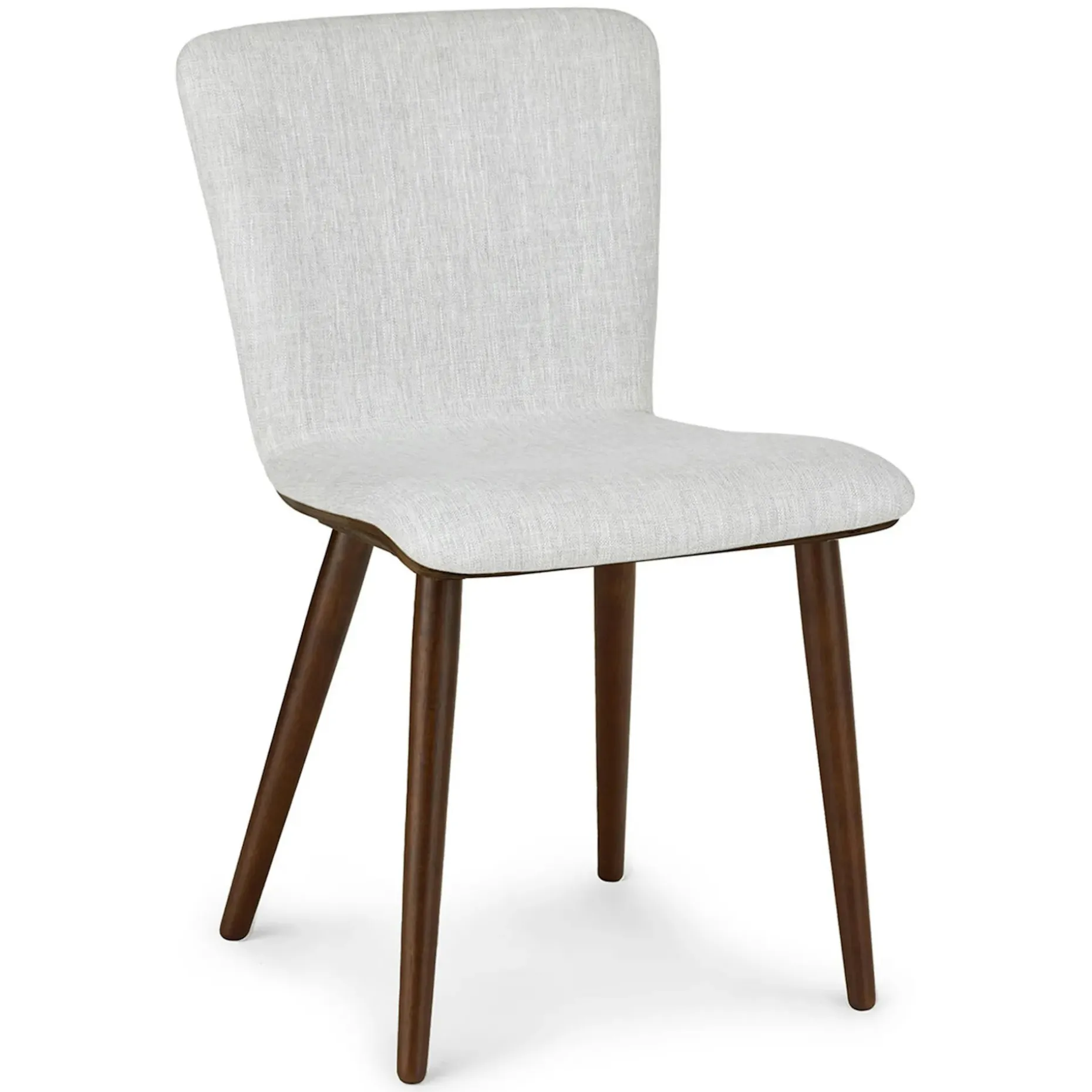 Sede Dining Chair - Walnut and Mist Gray