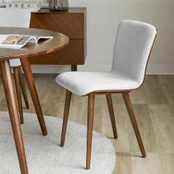Sede Dining Chair - Walnut and Mist Gray