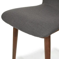 Sede Dining Chair - Walnut and Miller Gray