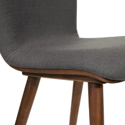 Sede Dining Chair - Walnut and Miller Gray