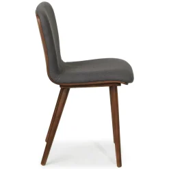 Sede Dining Chair - Walnut and Miller Gray
