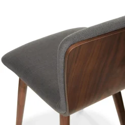 Sede Dining Chair - Walnut and Miller Gray