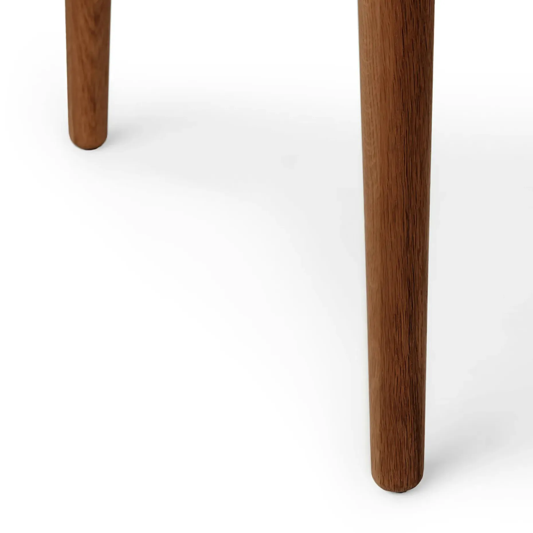 Sede Leather Dining Chair - Walnut and Toscana Tan