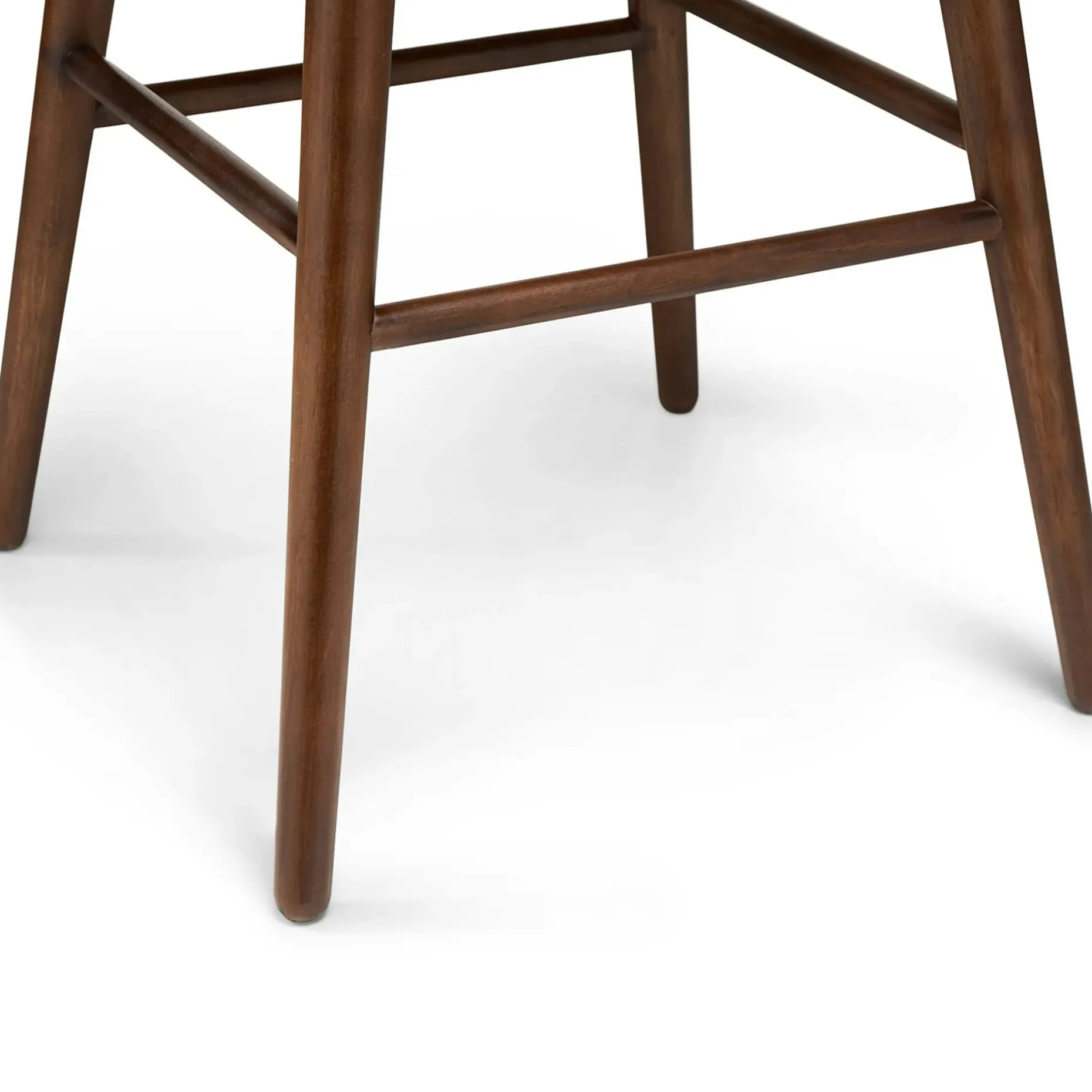 Sede Swivel Bar Stool - Walnut and Mist Gray