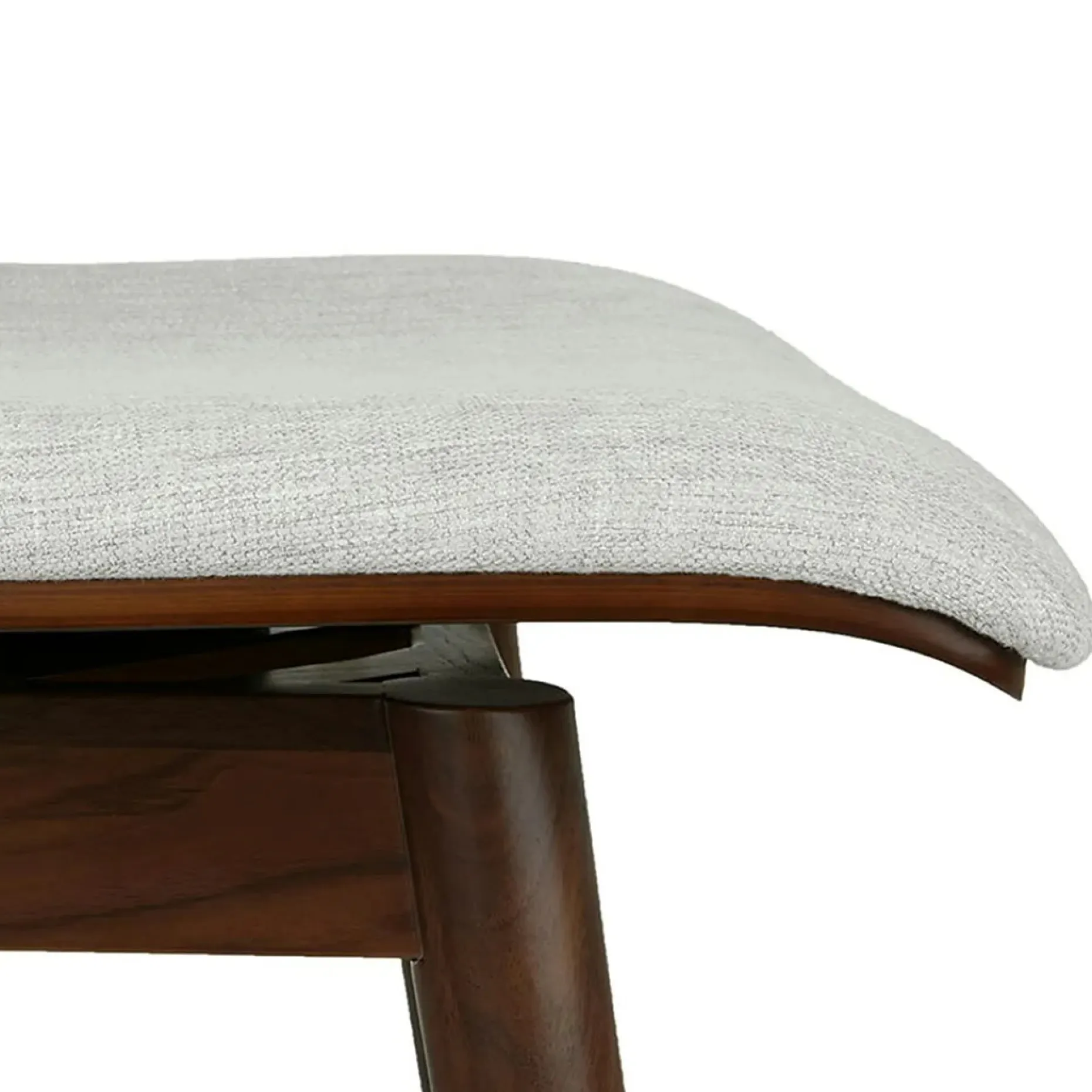 Sede Swivel Counter Stool - Walnut and Mist Gray