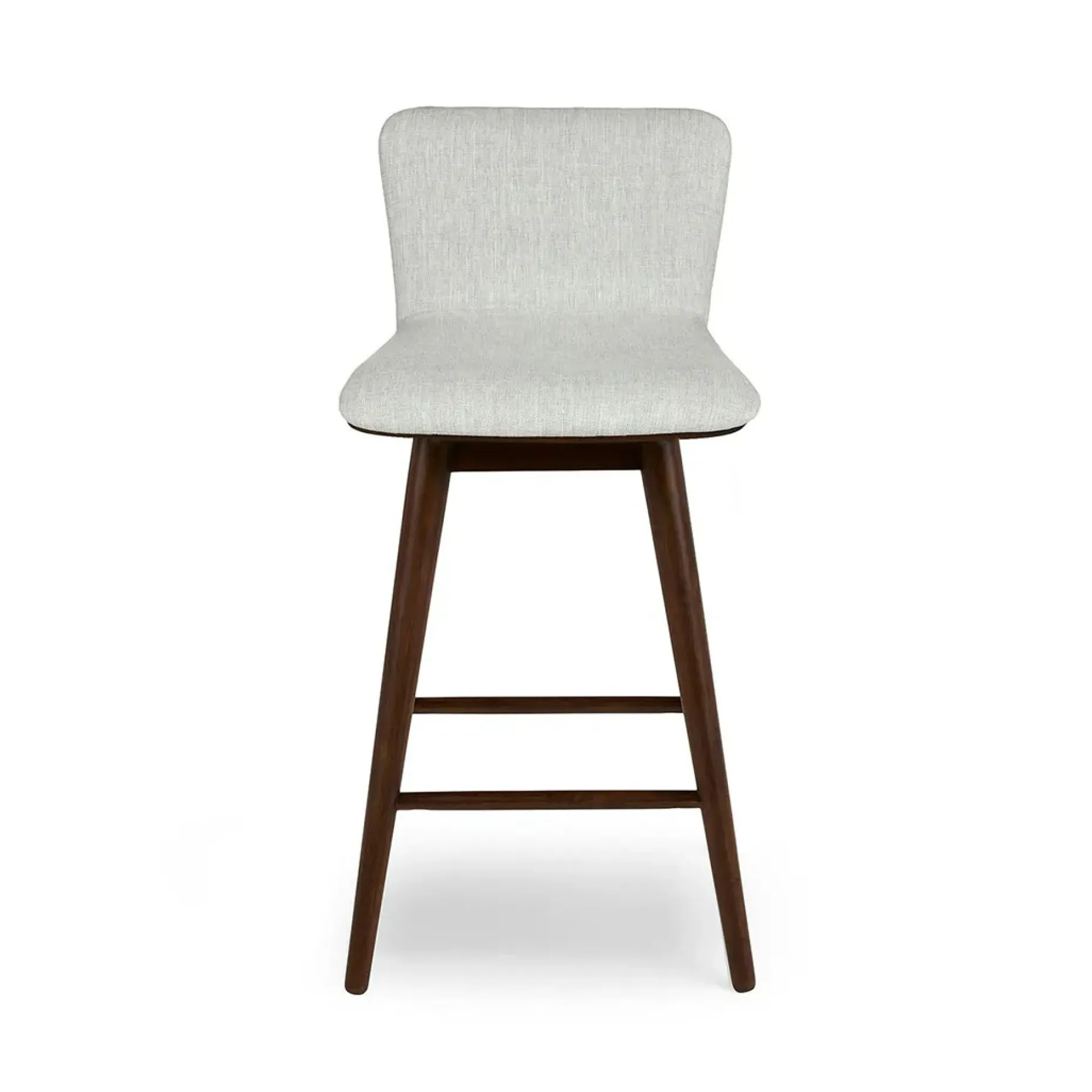 Sede Swivel Counter Stool - Walnut and Mist Gray