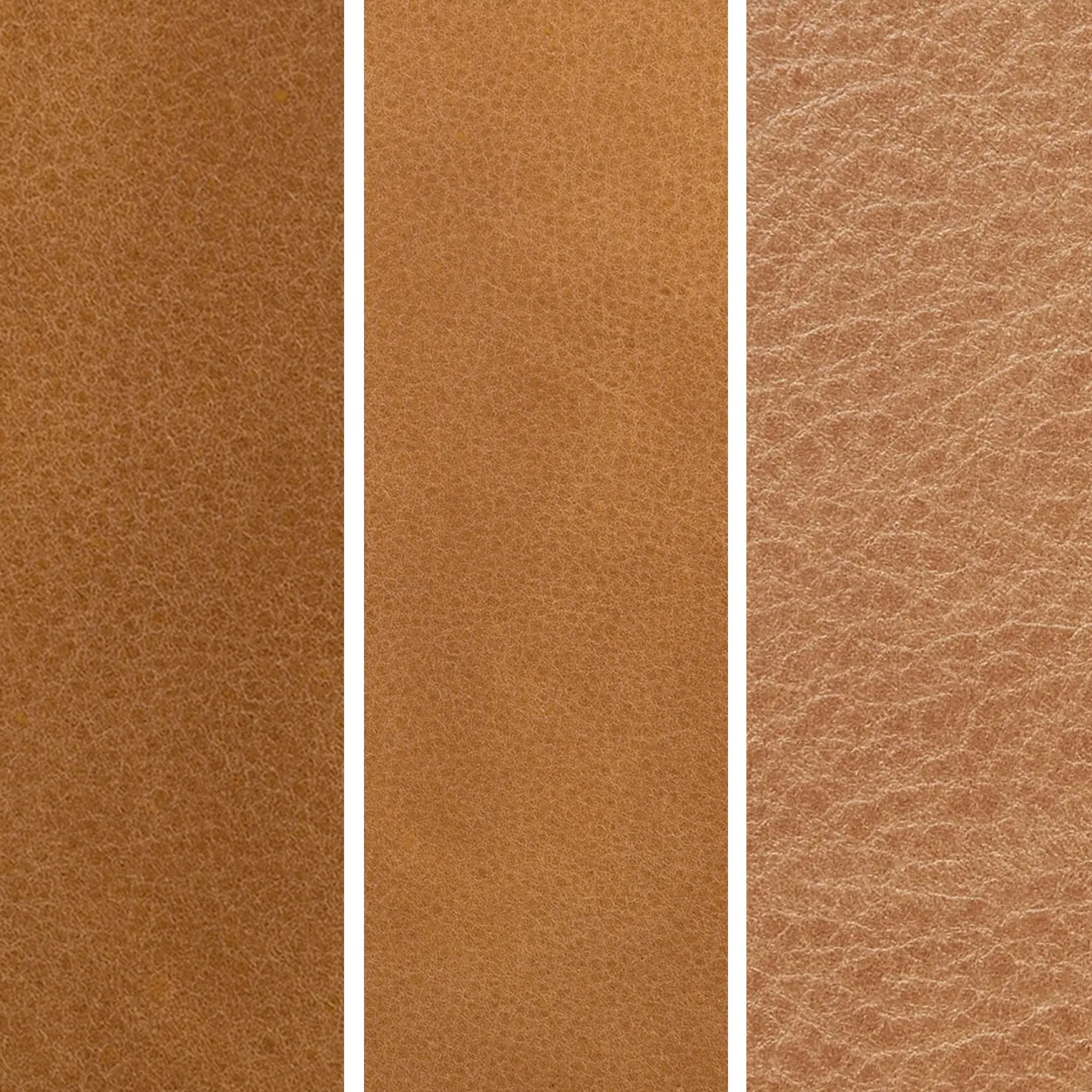 Sefto 39.5" Leather Ottoman - Taos Tan