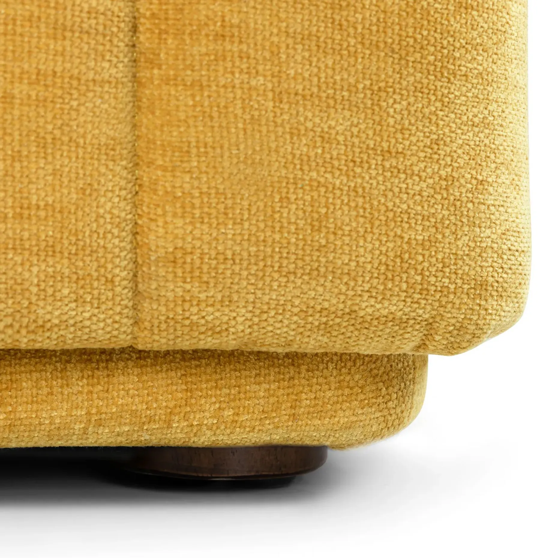 Sefto 39.5" Ottoman - Marigold Yellow