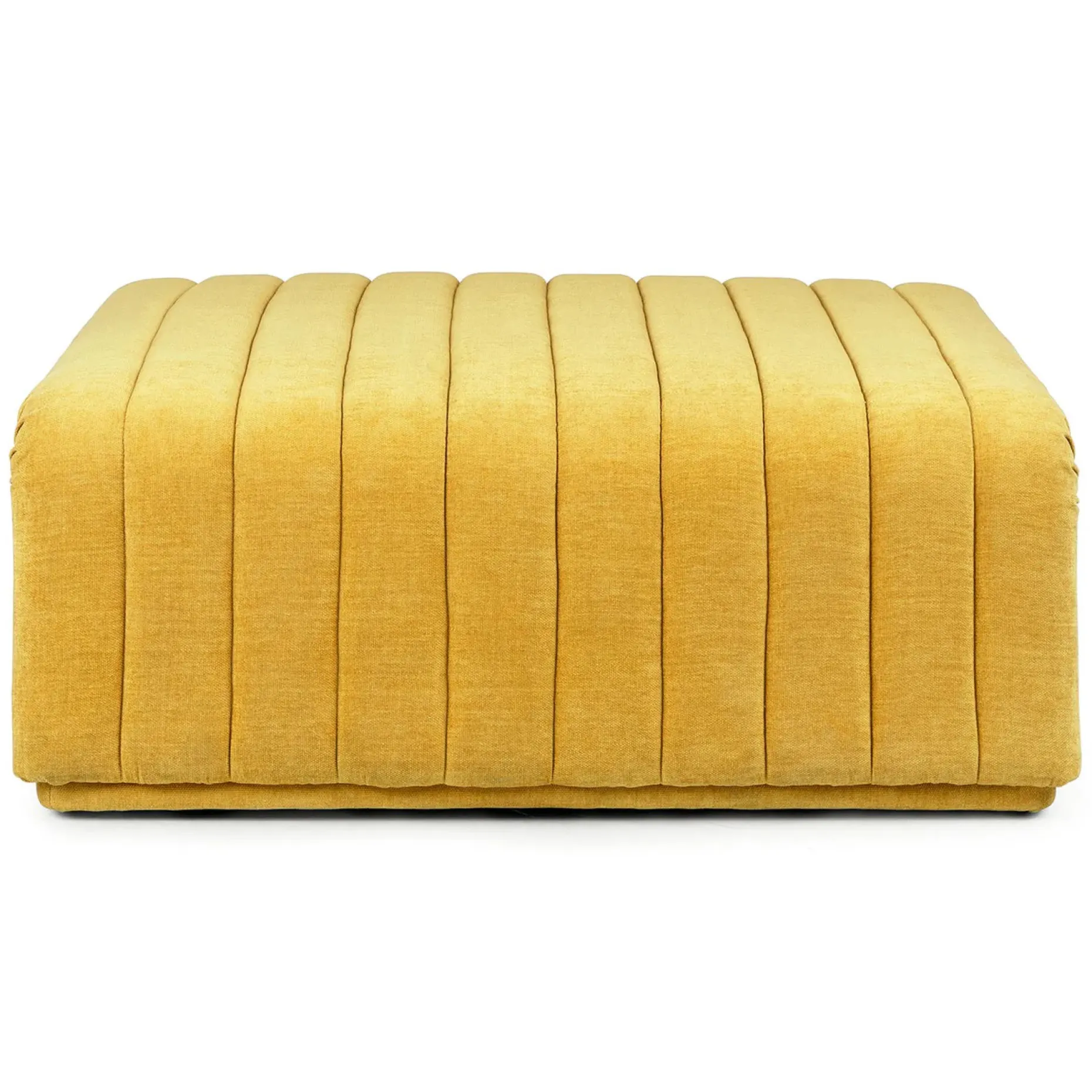Sefto 39.5" Ottoman - Marigold Yellow