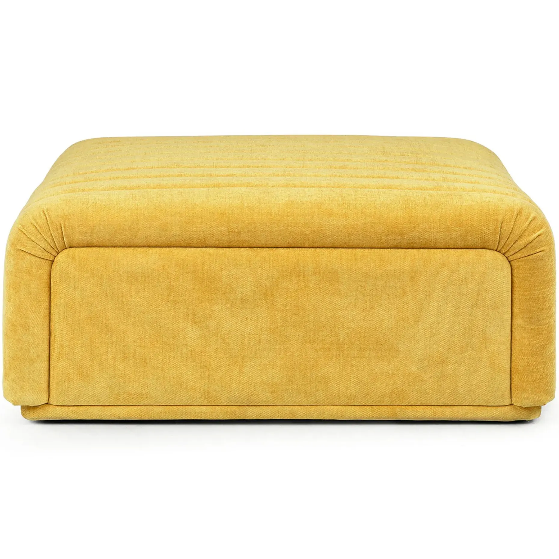 Sefto 39.5" Ottoman - Marigold Yellow