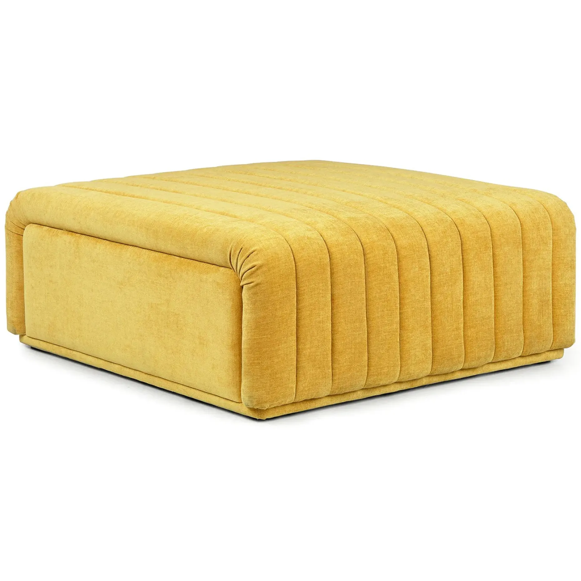 Sefto 39.5" Ottoman - Marigold Yellow