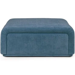 Sefto 39.5" Ottoman - Saltwater Blue