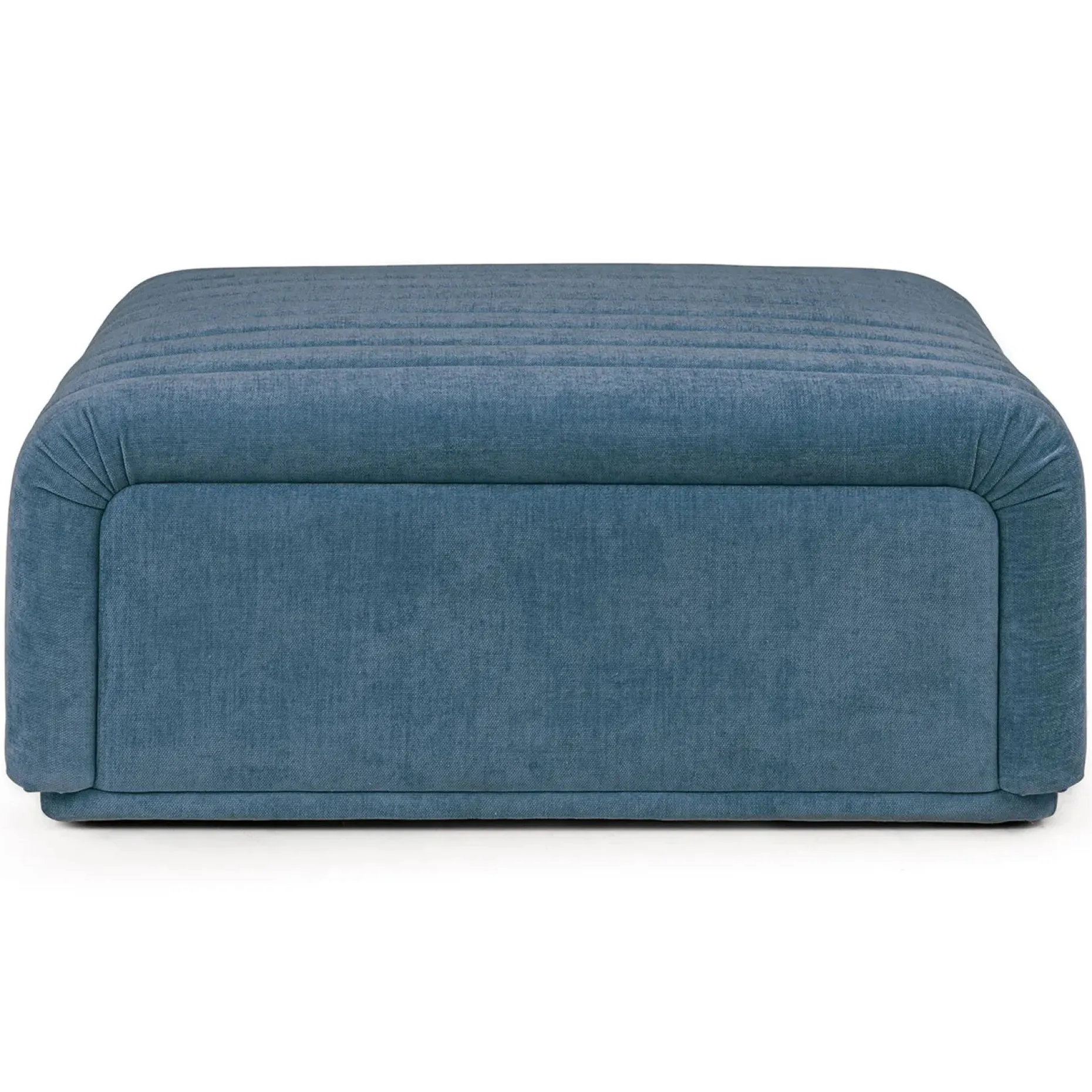 Sefto 39.5" Ottoman - Saltwater Blue