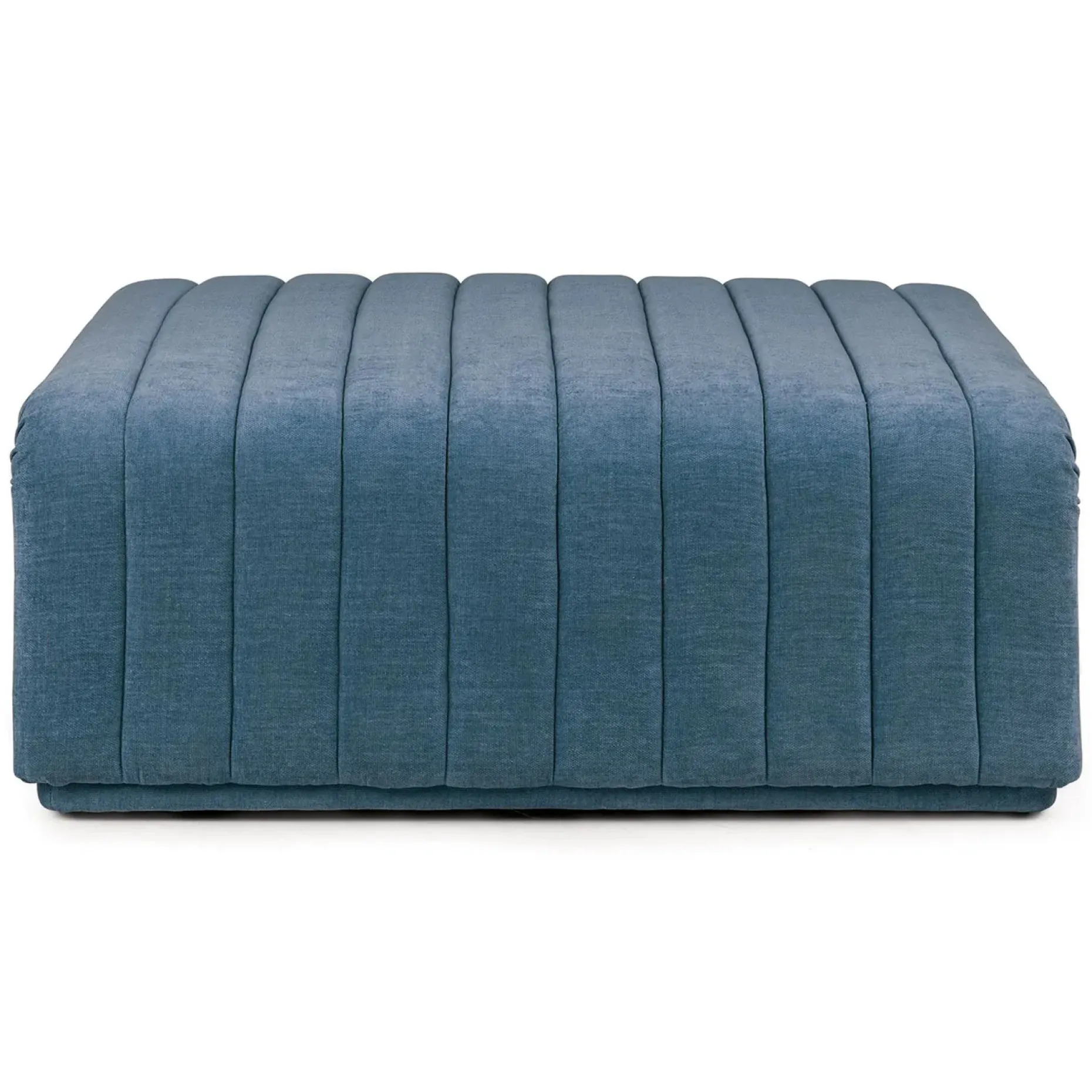 Sefto 39.5" Ottoman - Saltwater Blue