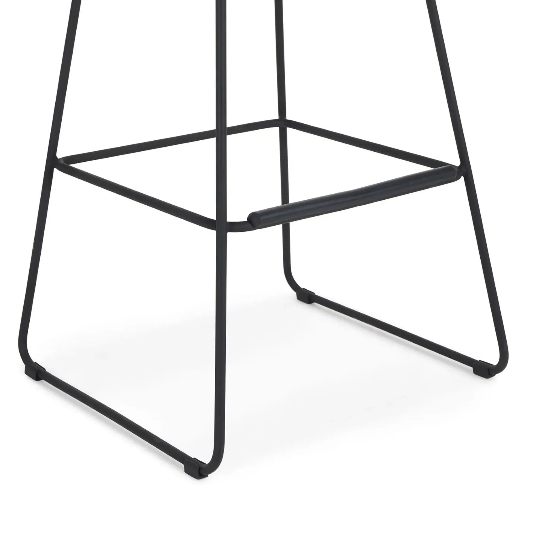 Selka Outdoor Bar Stool - Black