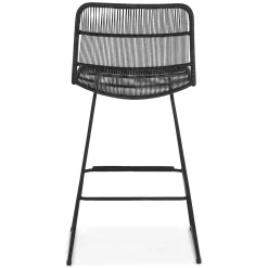 Selka Outdoor Counter Stool - Black
