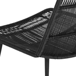 Selka Outdoor Counter Stool - Black