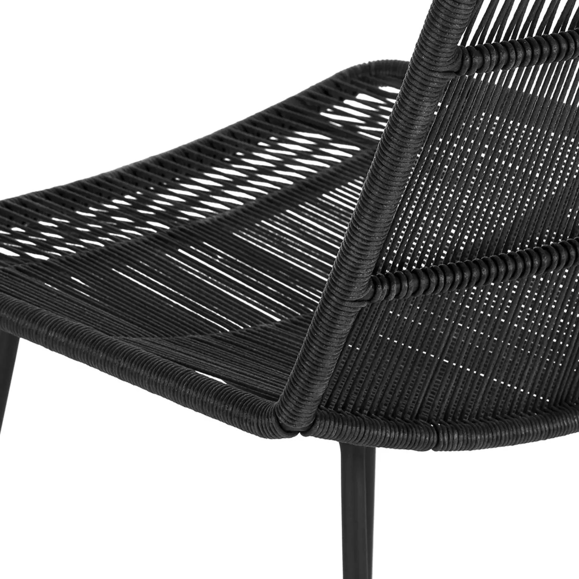 Selka Outdoor Counter Stool - Black