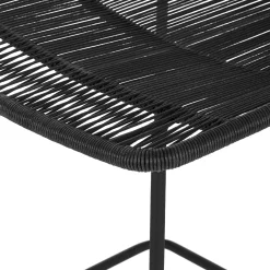 Selka Outdoor Counter Stool - Black