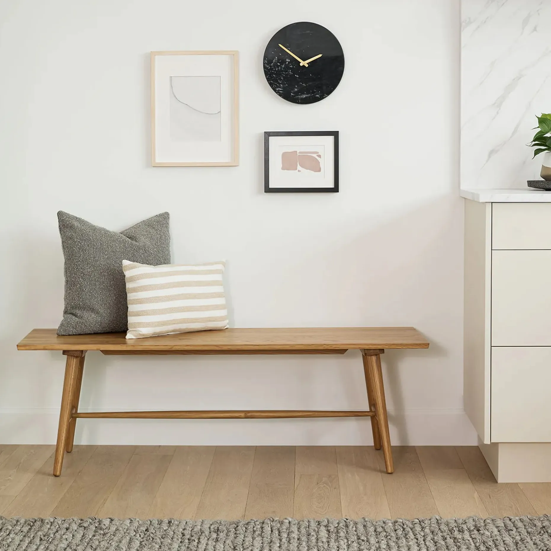 Seno 55" Bench - Oak