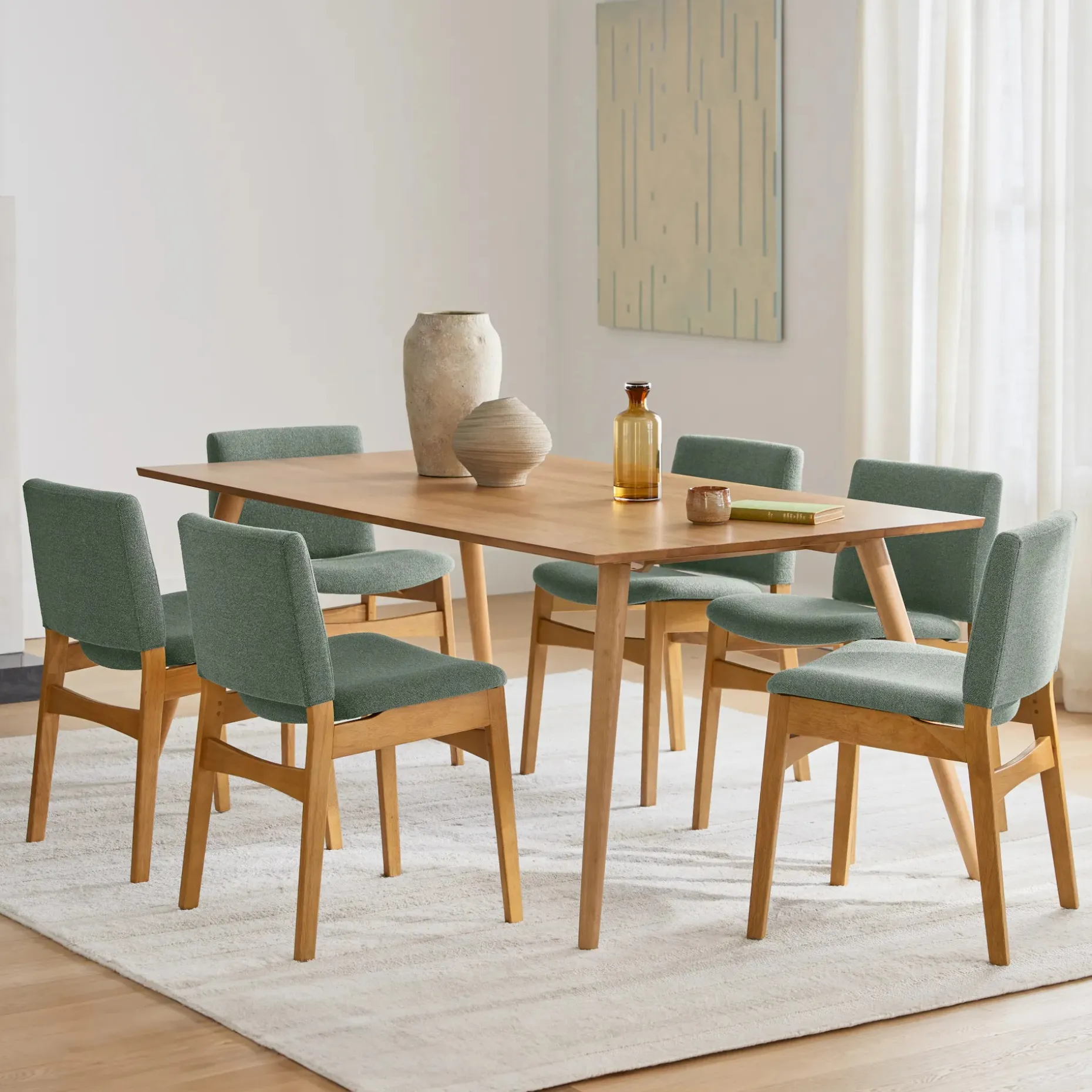 Seno 71" Dining Table - Oak