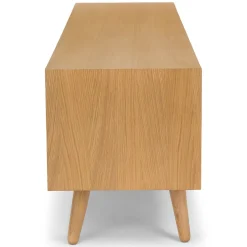 Seno 63" Low Media Unit - Oak