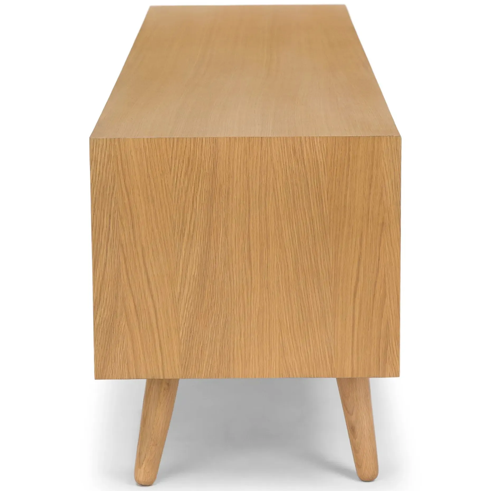 Seno 63" Low Media Unit - Oak