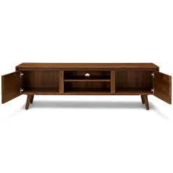 Seno 63" Low Media Unit - Walnut