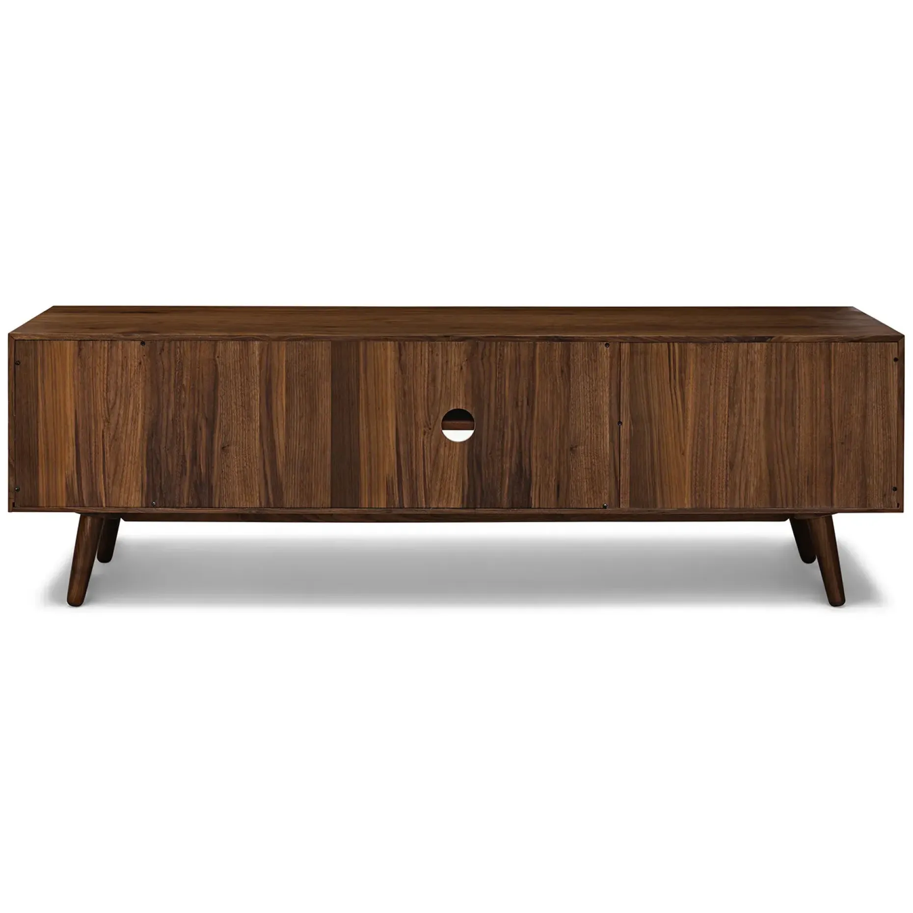 Seno 63" Low Media Unit - Walnut