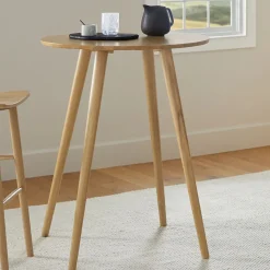 Seno Round Bar Table - Oak
