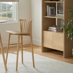Seno Round Bar Table - Oak